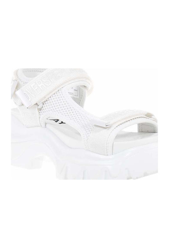 Juyce Γυναικεία Σανδάλια Sporty Λευκά