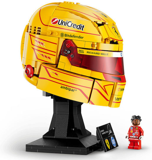 LEGO Editions Scuderia Ferrari HP Lewis Hamilton Helmet за 14+ Години 884 Бройки