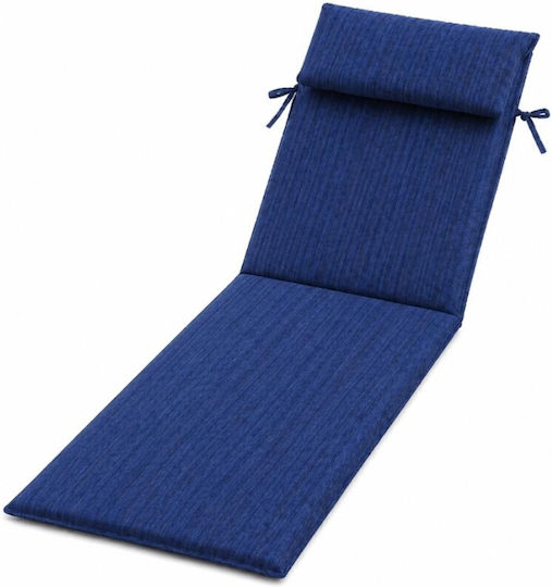 Pucioasa Pernă Pentru Pat De Soare Albastru Navy 60x190cm Pucioasa Pernă Pentru Pat De Soare Albastru Navy 60x190cm