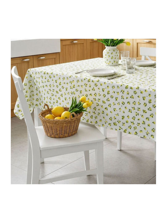 Pucioasa Tablecloth Rotunda Lemons Φ140cm
