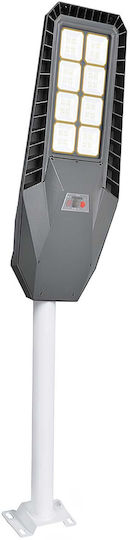 Avizar Led Solar Lamp 8w Motion Sensor 10,000mah Battery Black