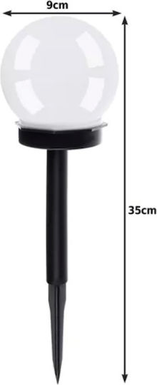 Set 6 Lampi Solare Cu Senzor De Mișcare Și Fotocelul IP44 35x9cm