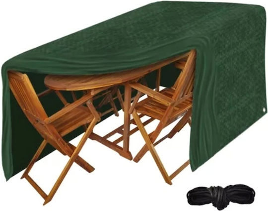 Husă Impermeabilă de Protecție pentru Pătuț 100x180x240 cm în Culoare Verde