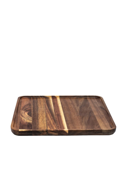 Placă Deșert Rectangulară Din Lemn 27x27cm pl603.004