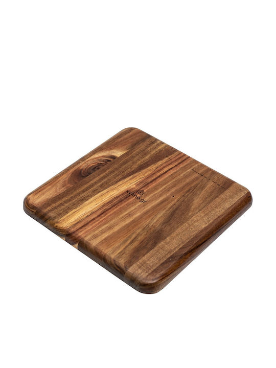 Placă Deșert Rectangulară Din Lemn 27x27cm pl603.004
