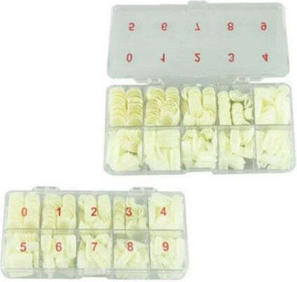 Professional Set 500 Pcs Natural Color Tips False Nail Manicure