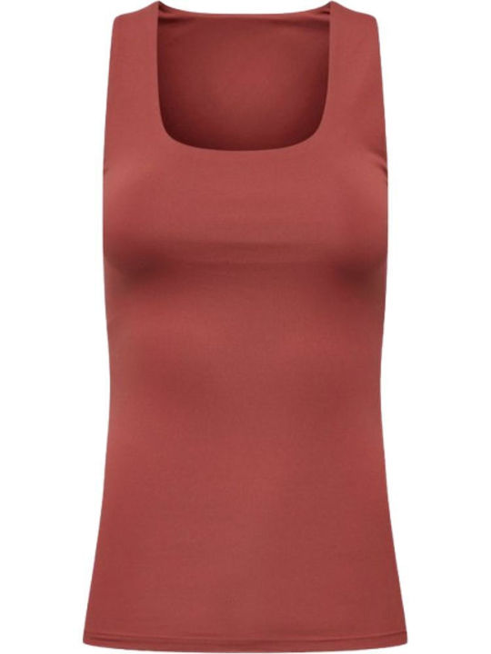Damen Bluse Ärmellos Spiced Apple