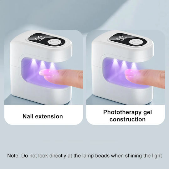 Lampă Uv Led Portabilă Pentru Nail Art – Uscare Rapidă Gel Unghii Perfecte