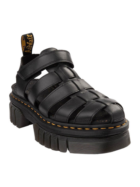 Ricki Sandale Din Piele Pentru Femei Negre