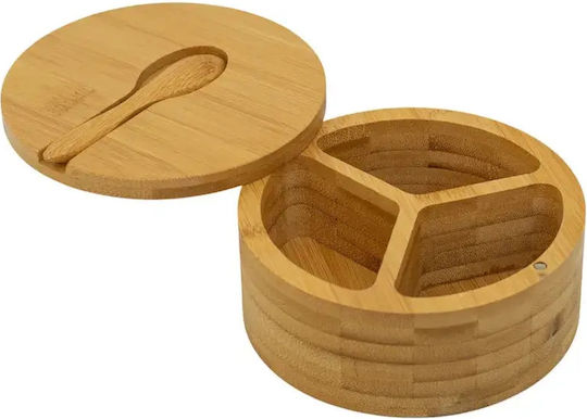General Use Vase with Lid Wooden ac699