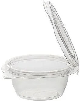 Pet Κύπελλα Διάφανα Ενσωματωμένο Καπάκι 2oz 50τμχ Intertan Qa139pet 00055205