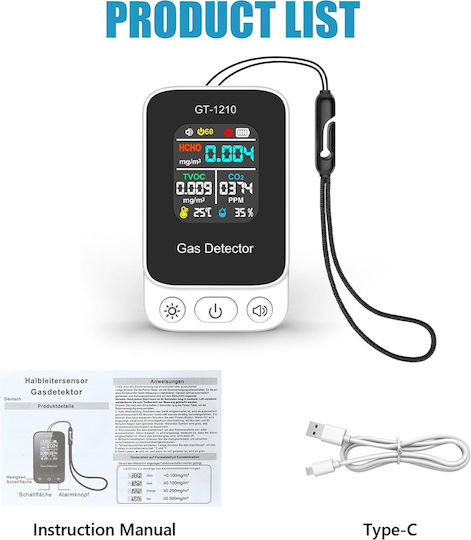 CO2 Gas Meter