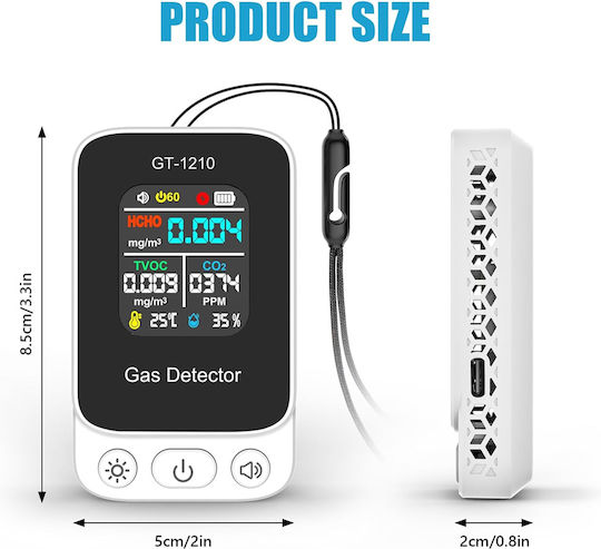 CO2 Gas Meter