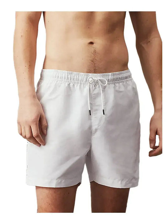 Costume De Baie Bărbați Pantaloni Scurți Albi Cu Dungi
