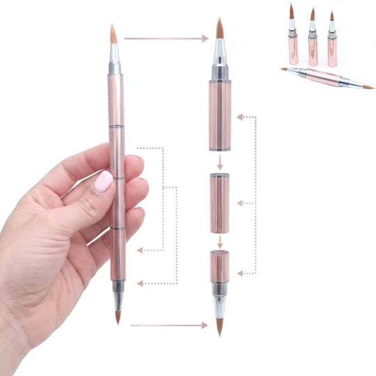 Double Sided Brush Set Puzzle 10 In 1 & Silicone Nail Art Tools