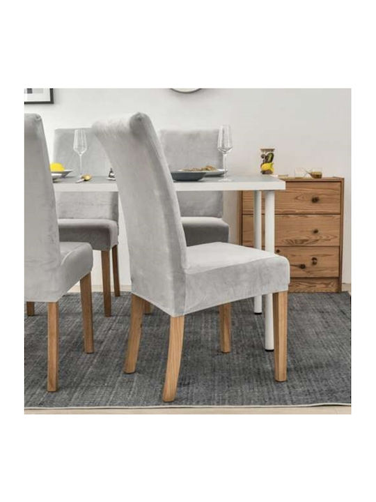 Kesnup Elastische Abdeckung Für Stuhl Grau 35x40cm