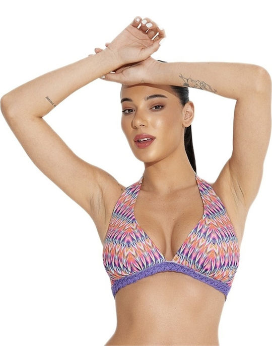 Bikini Dreieck D Körbchen Lila