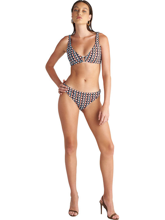 Bikini Σουτιέν με Ενίσχυση Καφέ
