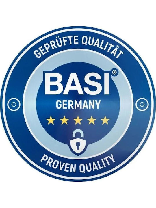 Basi Ssz 200 Wall-Mounted Combination Key Holder Metallic With Combination Dial Lock 95x40cm