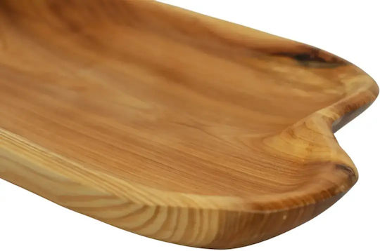 Сервизна Чиния Дървена Бежова 40x25см pl624.021