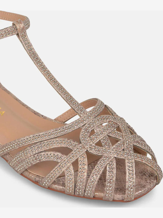 Women's Flat Sandals Brown