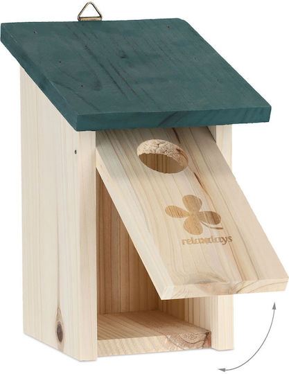 Relaxdays Decorațiune Pentru Grădină Din Lemn 22x14x15cm 10042950