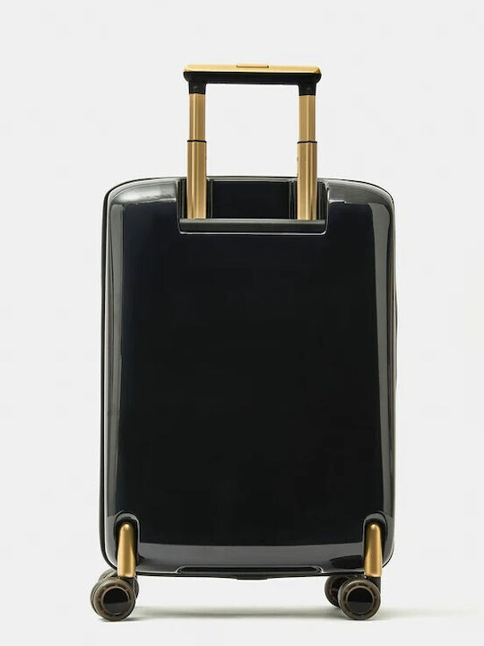 Mandarina Duck Sky Duck Βαλίτσα Ταξιδίου Καμπίνας Σκληρή Dark Gloss με 4 Ρόδες Ύψους 55εκ.