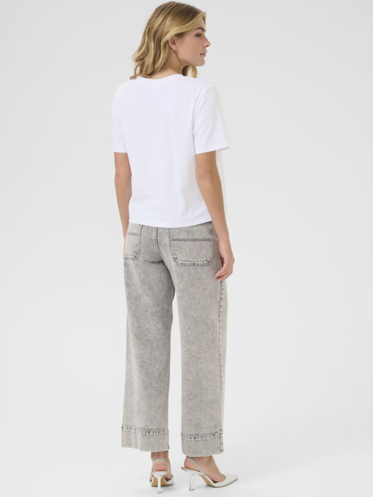 Damen T-Shirt Weiß
