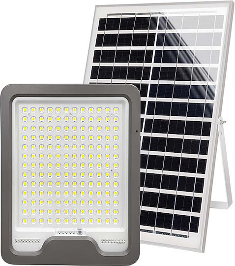Avizar Solarlicht LED Flutlichter 16W 20W Solar Panel Automatische Erkennung Grau