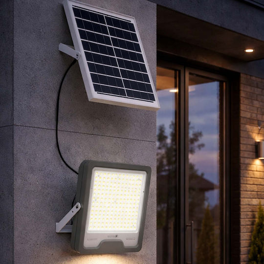 Avizar Solar Led Projector 20w 25000mah Battery Outdoor Lighting Black