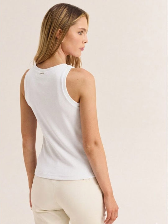 Women's Sleeveless Blouse White