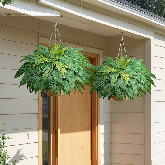 Vevor Artificial Fern 1270mm 96 Branches Large Decorative Indoor Outdoor Plant