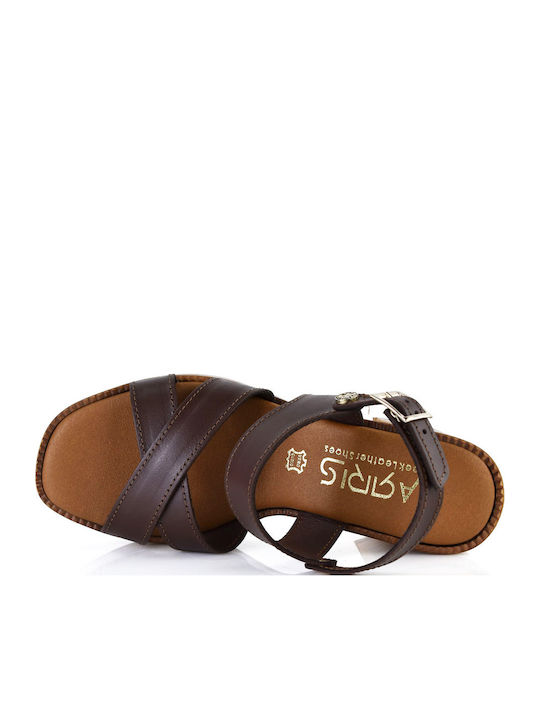 Leather Brown Sandals