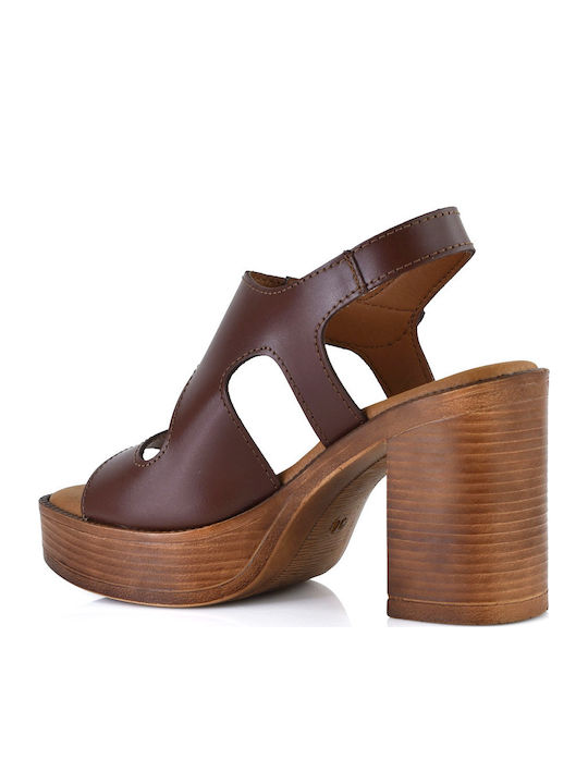 Leather Brown Sandals