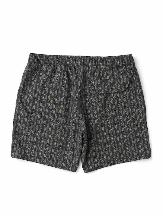 Men's Swimwear Bermuda Anthracite With Patterns