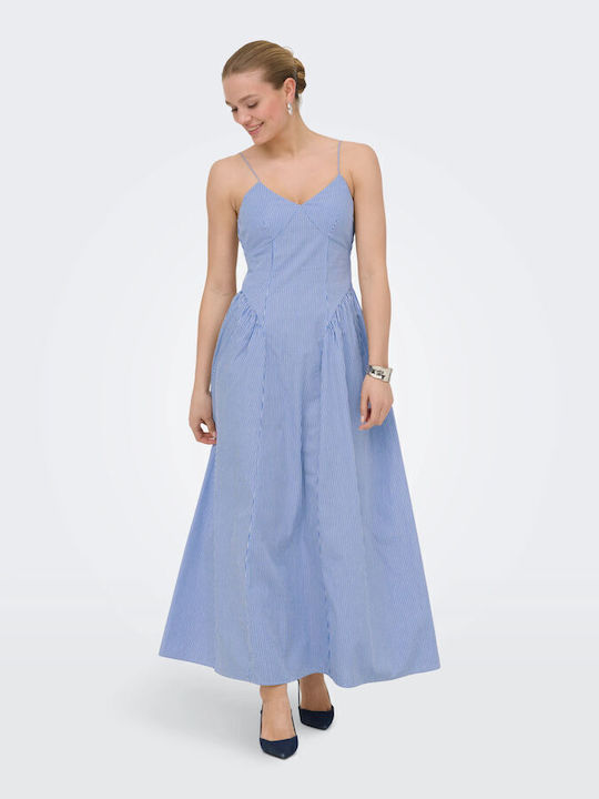 Summer Maxi Dress Surf The Web Bright White