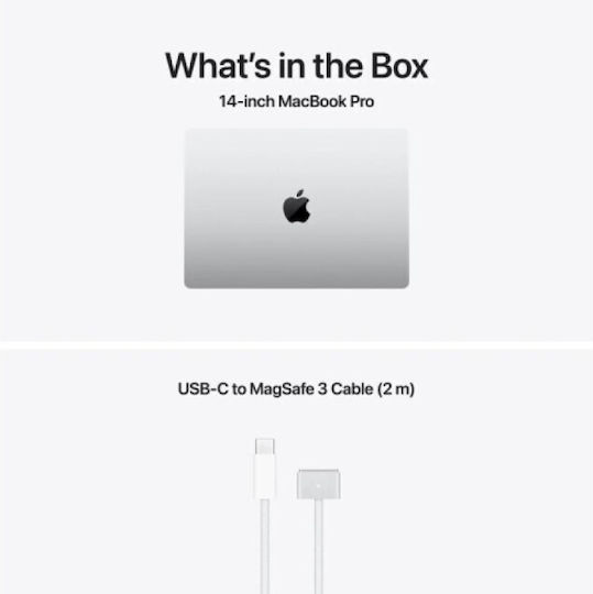 MacBook Pro 14.2" IPS Retina Display 120Hz (M5 Pro-18-Core/128GB/2TB SSD/40-Core GPU) Silver (International English Keyboard)