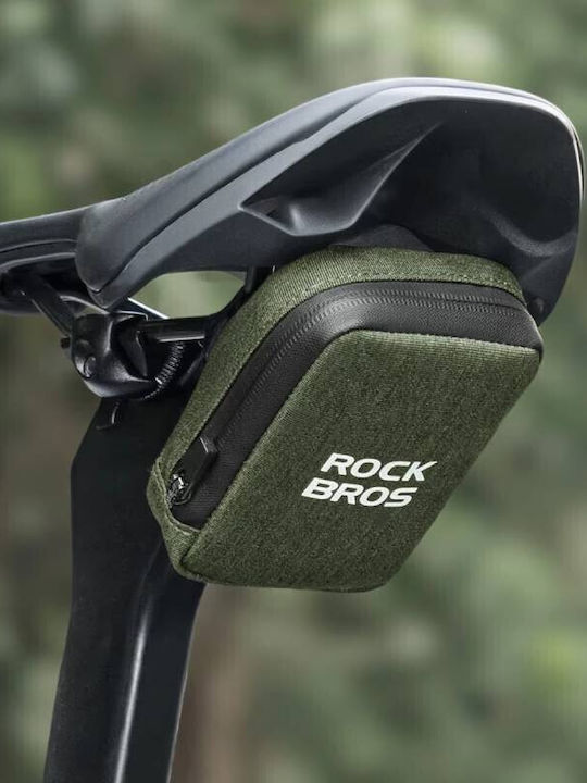 Rockbros Чанта За Седло За Велосипед 0.7 Л Зелен