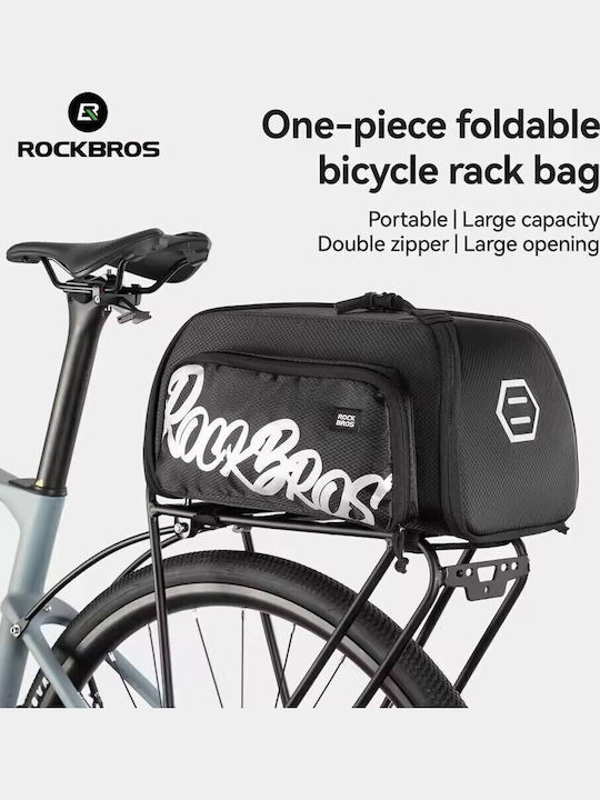 Rockbros Bicycle Rack Bag 11.6l Black