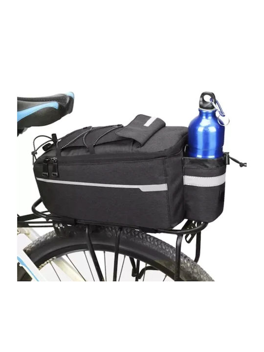 Gepäckträger Fahrrad 9l Schwarz