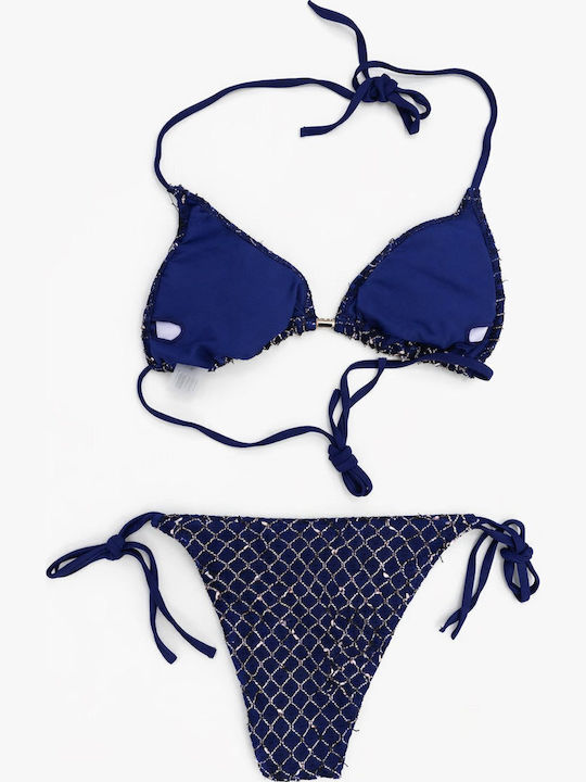Set Bikini Albastru Marin