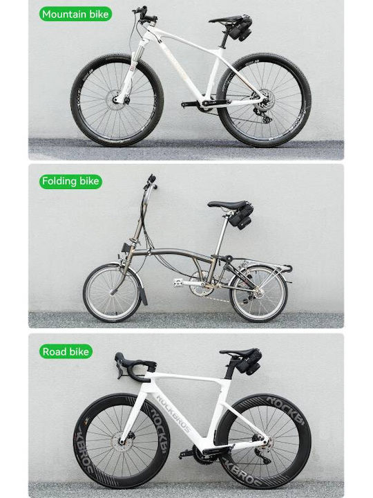 Rockbros Săculeț de Șa pentru Bicicletă 0.7l Negru
