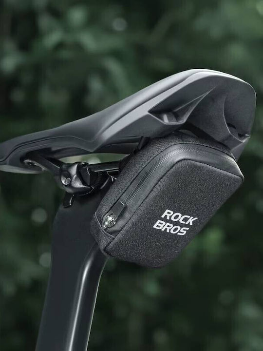 Rockbros Săculeț de Șa pentru Bicicletă 0.7l Negru