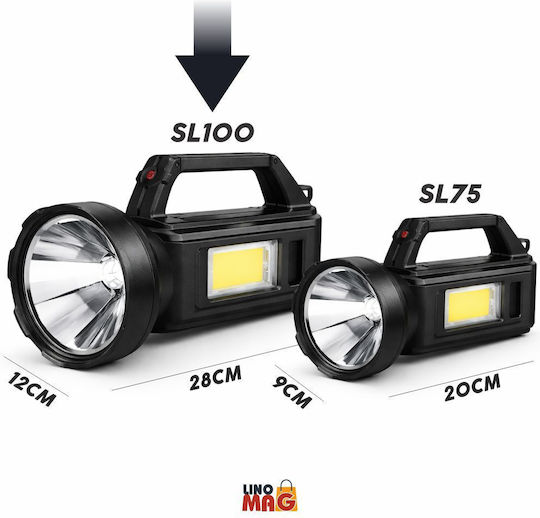 Linomag Făclie LED Reîncărcabilă IP65 cu Luminozitate Maximă 1200lm
