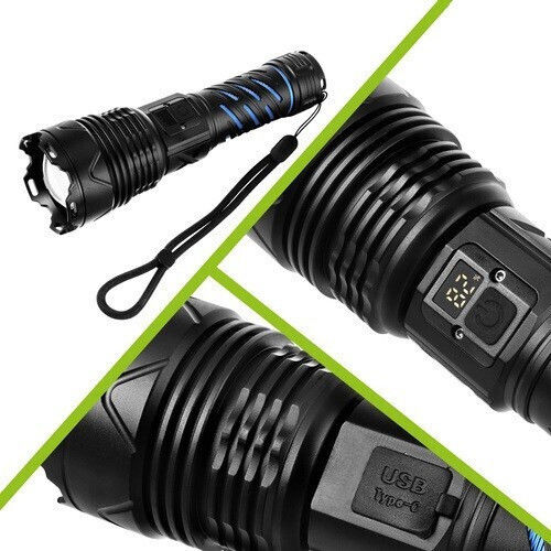 Echipament Reîncărcabil Tip Lanternă de Cap LED cu Luminozitate Maximă 1500lm