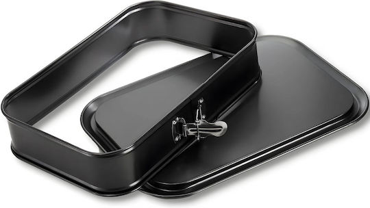 Zola Backform für Torte Rechteckig mit Abnehmbaren Boden 35x24x7cm