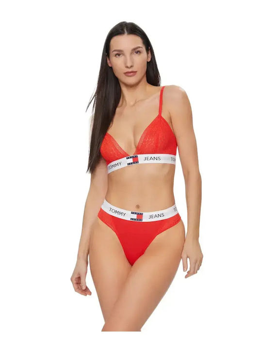 Tommy Hilfiger Heritage Red Женски бралет сутиен