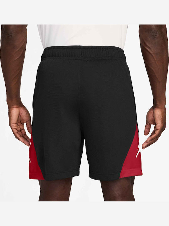 Jordan Спортна Мъжка Бермуда Dri-Fit Черно Червено