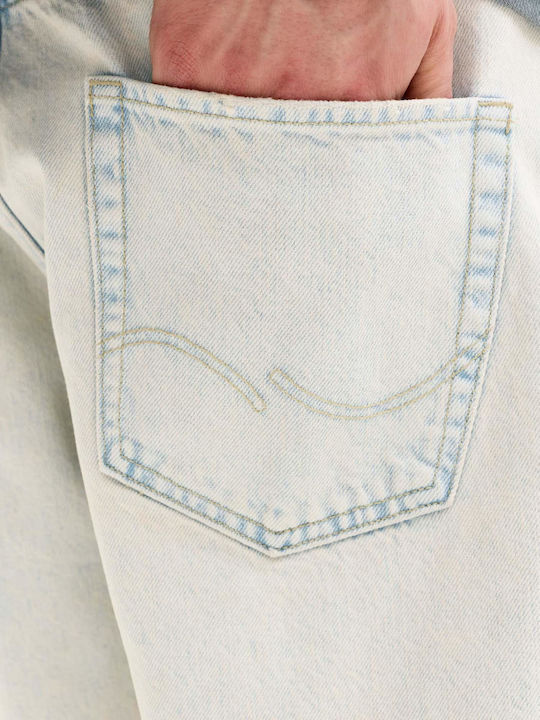 Men's Denim Light Blue Bermuda Shorts