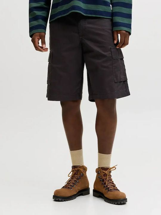 Men's Cargo Bermuda Black
